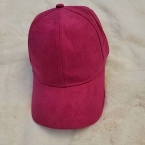 Hot pink hat